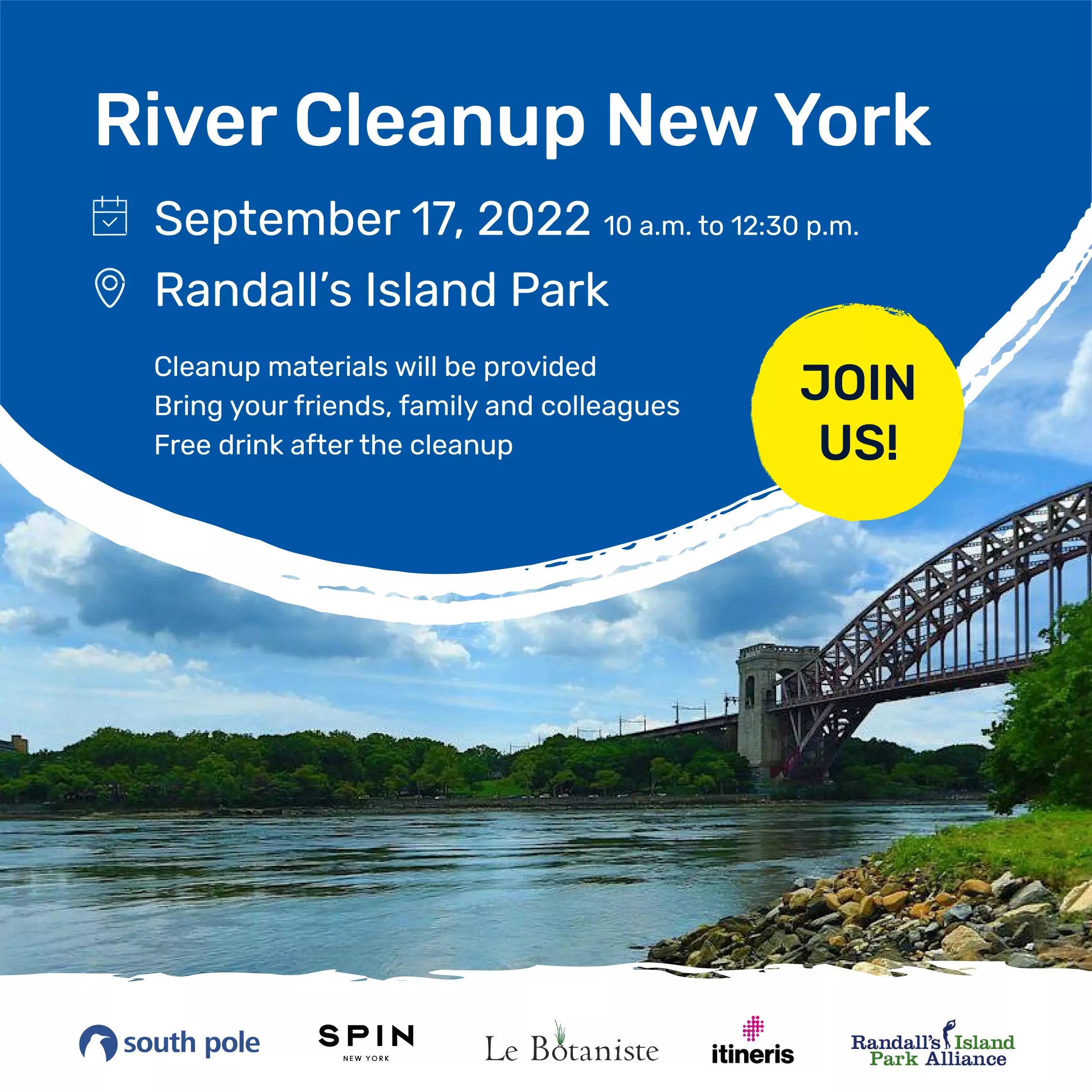 Join Itineris at River Cleanup New York