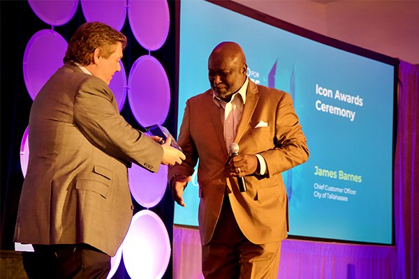 James Barnes Customer Executive Icon Award